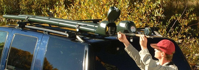 Sportube Master Series Double Haul Fly Rod Transportation Case for your car.